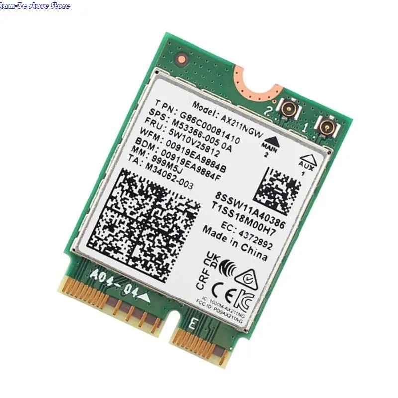 D0UA BT5.3 WiFi Module- Wi-Fi6e 2.4/5/6G Три-диапазона Гигабит- беспроводная сетевая карта cnvio