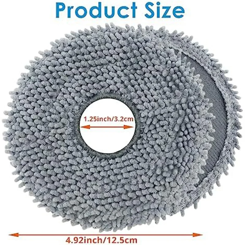 ABRG Vacuum Mop Pads for Roborock Q Revo Robot Vacuum Cleaner Spare Parts Accessories