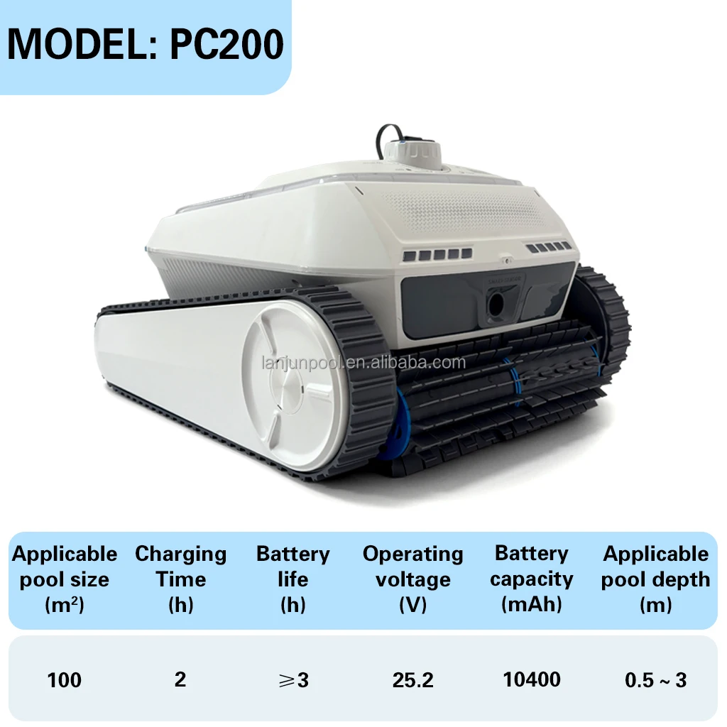 

Интеллектуальный беспроводной роботизированный очиститель бассейна с длительным сроком службы батареи и сильным всасыванием для подземных бассейнов — автоматическая зарядка A