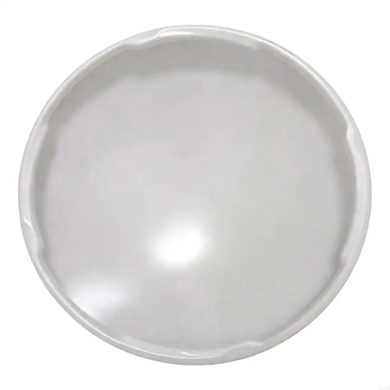Universal Round LED Ceiling Light Cover Plastic Rotating Socket Design Replacement Shade for Home and Office Lighting M4YD