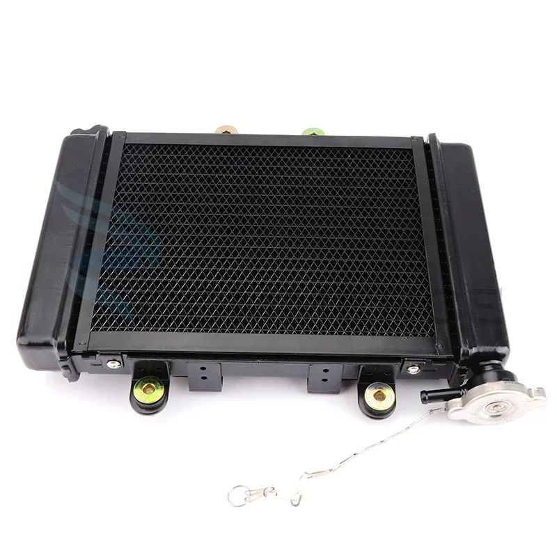 

ATV Water Cooling Engine Cooler Water Tank Radiator Water Cooler Cooling For 150cc 200cc 250cc UTV Quad Dirt Bike Buggy Parts