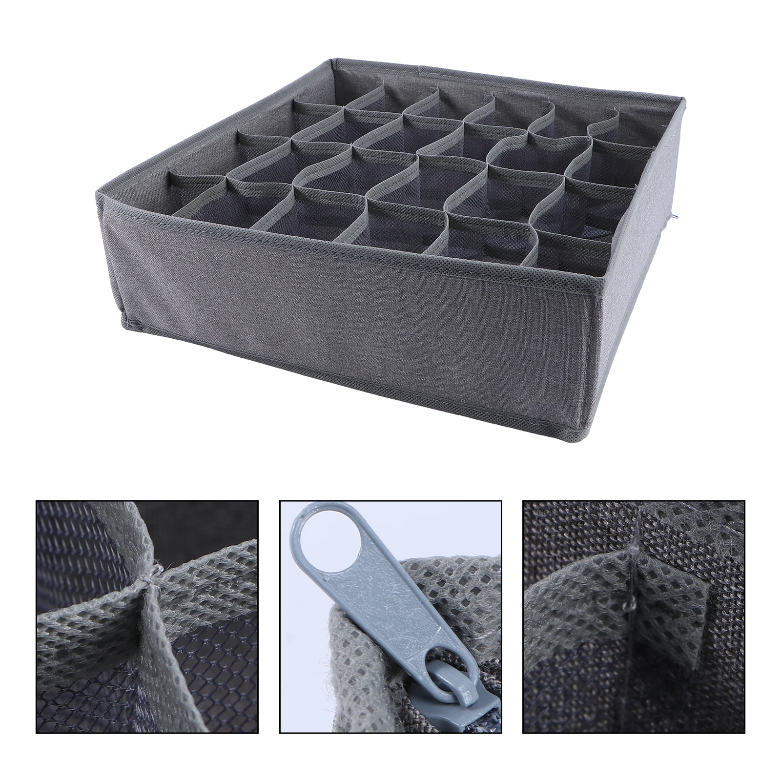 

1Pcs Sock Organizer Box High Quality Material Compact Sock Storage Container for Bedroom Closet Organization Storage Box