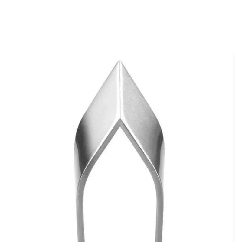 Tweezers Fish Thorn Pig Hair Removal Tools Stainless Steel Pliers Flat Mouth Diagonal Kitchen Food Tools Seafood Clip Tools