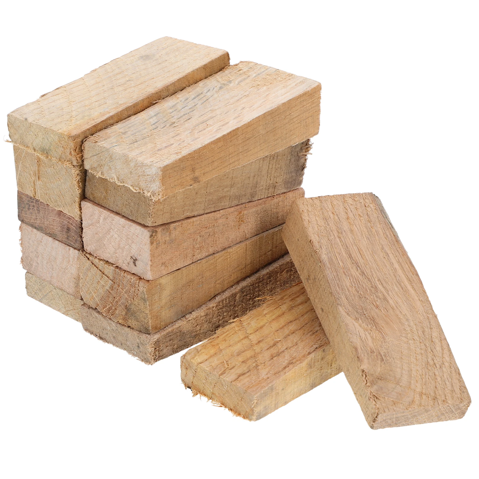 

12pcs Garden Tool Parts Hand Fixing Iron Handle Repair Kit Light Brown Accessories Reusable Wooden Wedges Easy