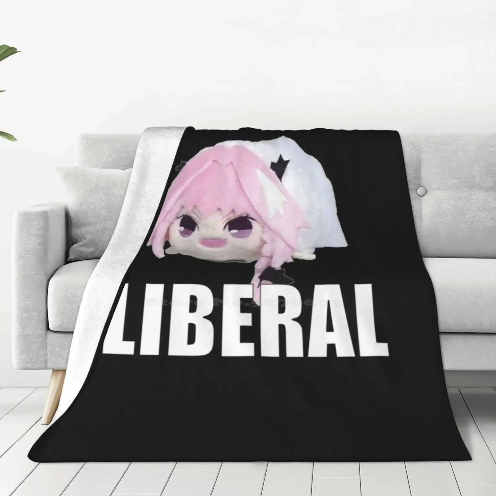 Fate Astolfo Liberal Plush New Arrival Fashion Leisure Warm Flannel Blanket Fate Astolfo Plush Liberal Stay Night Grand Order