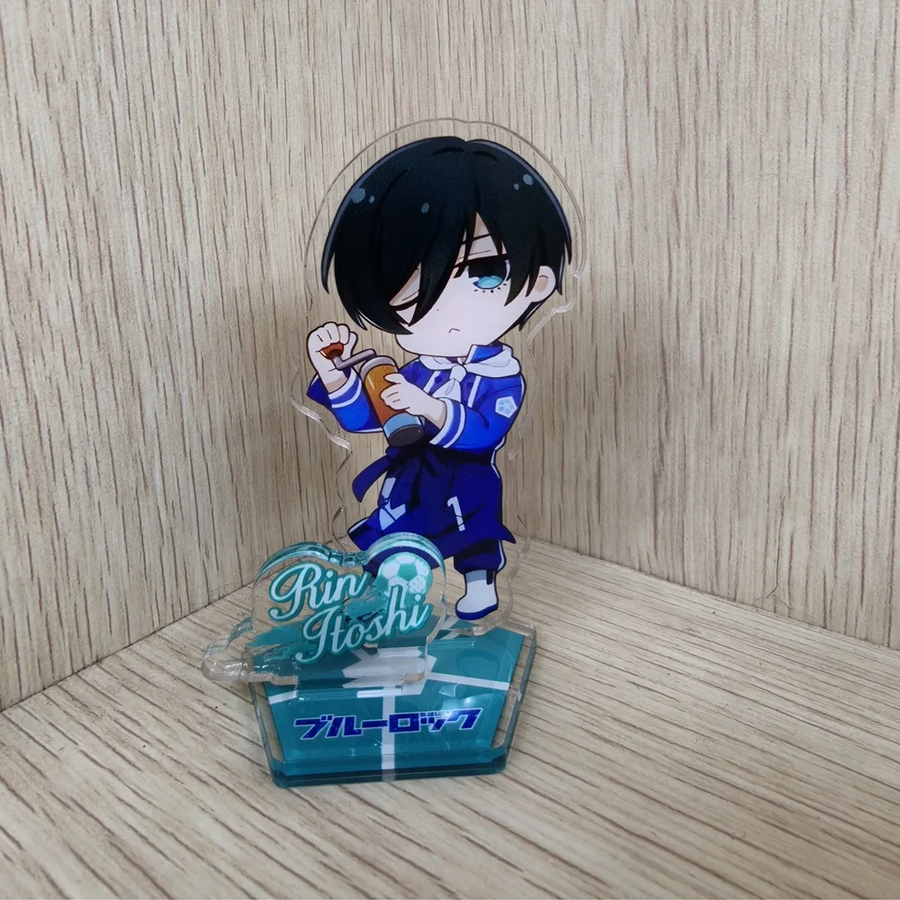 Anime BLUE LOCK Figure MICHAEL KAISER Itoshi Sae Rin Itoshi Acrylic Stand Model Plate Desk Decor