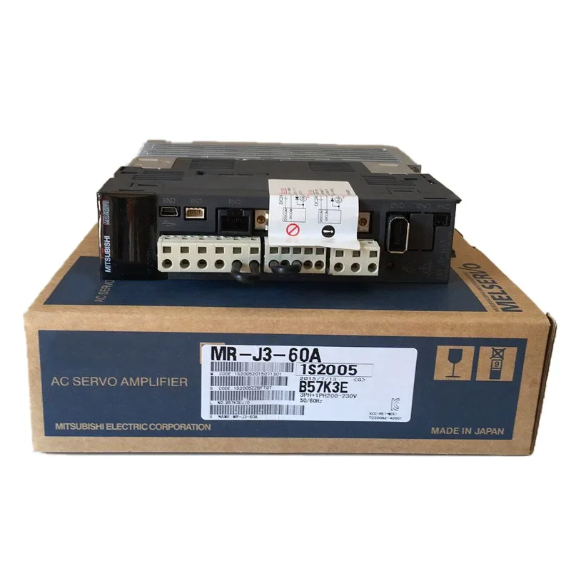 New Original MR-J3-60A mrj360a Single Phase Servo Drive Stock In Warehouse