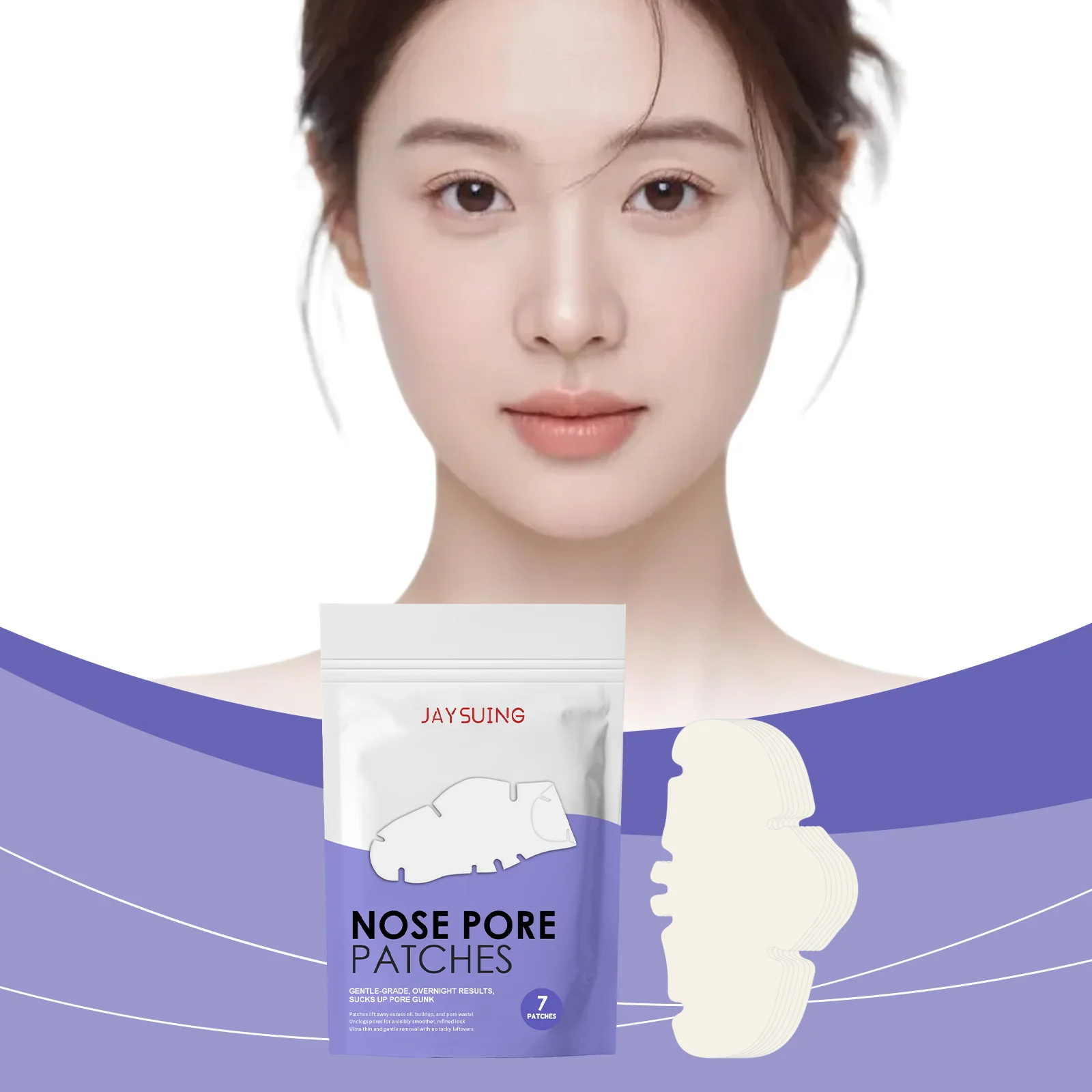 

Pore Cleansing Nasal Patch Reduce Pore Blockage Absorb Dirt Prevent Acne Formation Soothe Skin Facial Removal Blackhead Patches