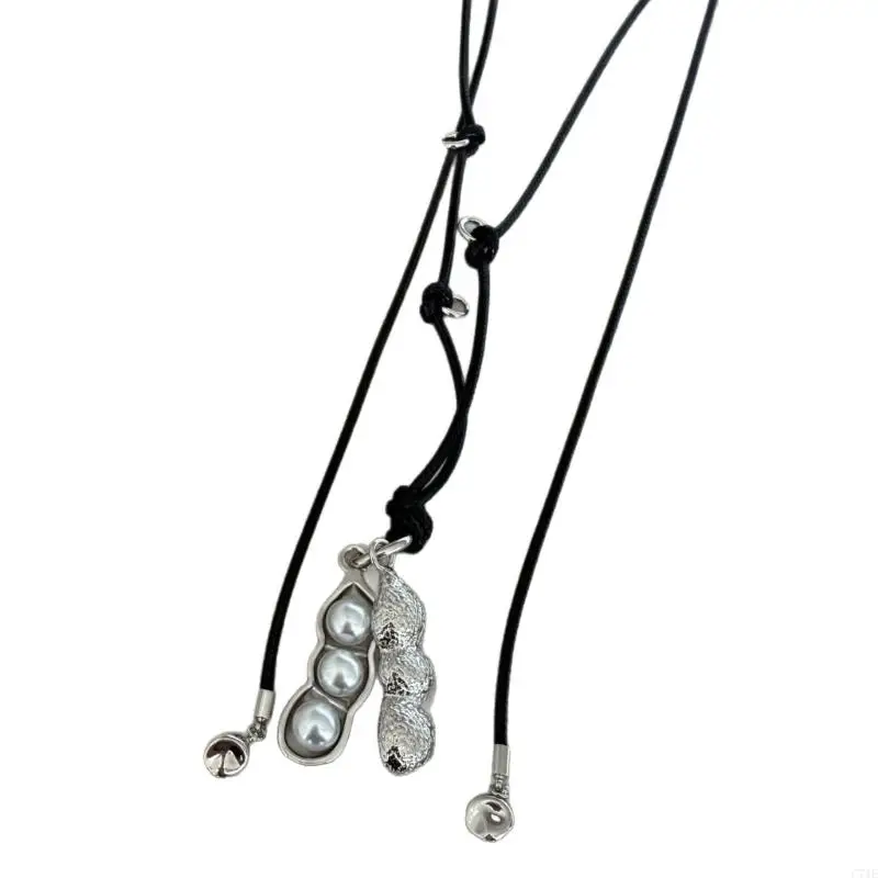  Stylish Peanut Pea Necklace Light User Friendly Easy Clean Gold Silver