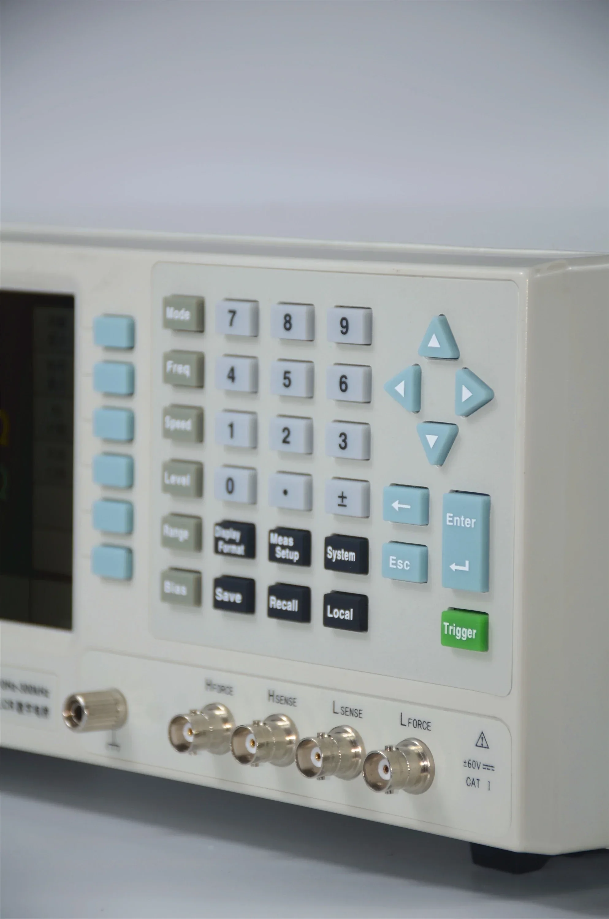 6 1/2 Bench RCL-meter Hoge nauwkeurigheid 0,05% 1MkHz Stap 7''TFTLCD DC Bias USB LCR-meter