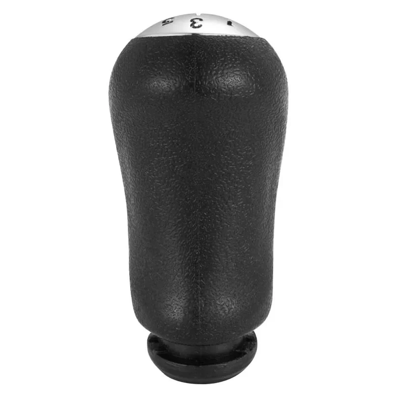 5 Speed Gear Shift Knob Stick Head Universal Car Gear Shift Lever Handle Clio 3 Laguna 2 Dust-Proof Cover Black gear lever knobs