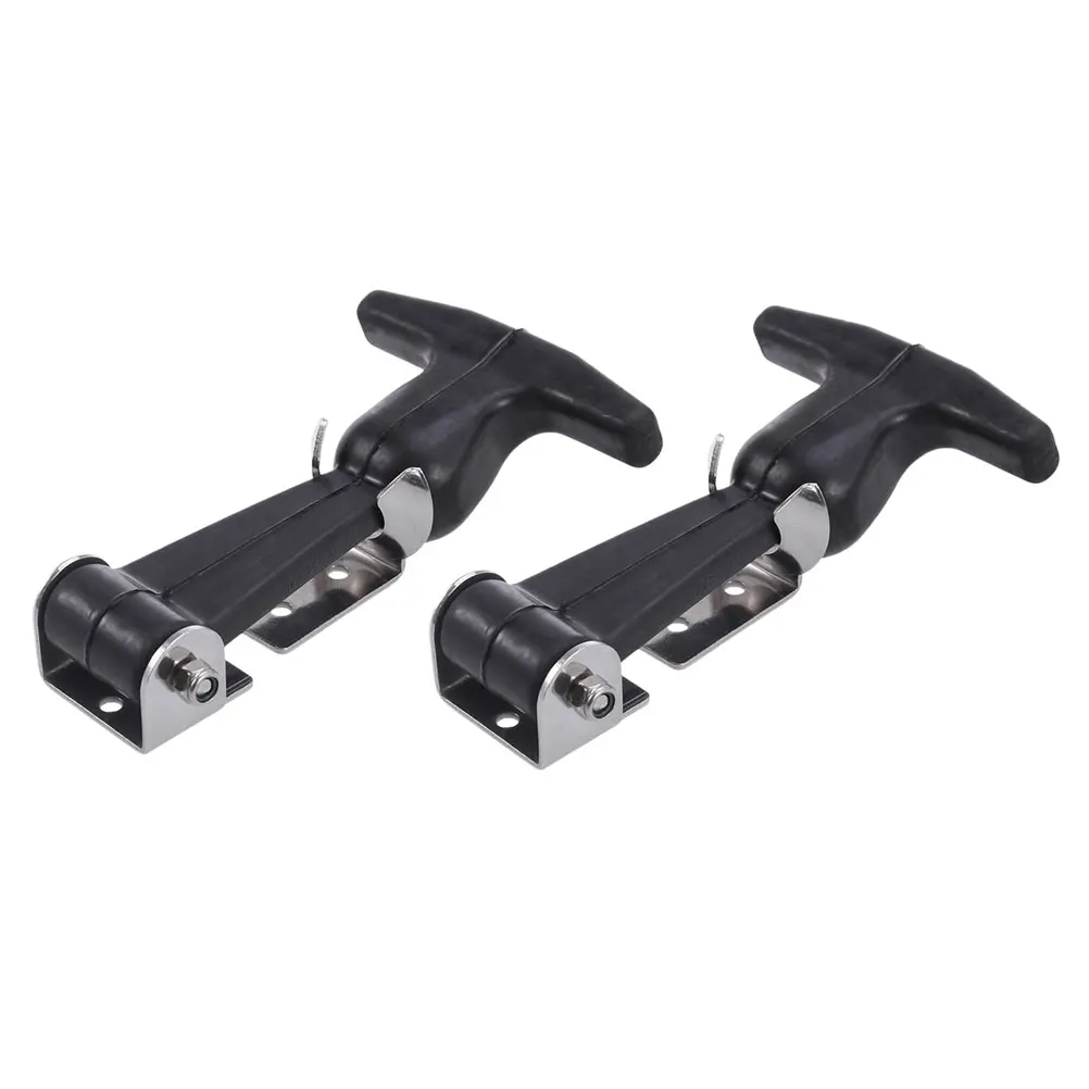 

2pcs StainlessSteel Buckle HeavyDuty HaspLatch DrawLatch ToolBoxLatch DoorLatch Hardware NonCorrosive Reusable Durability