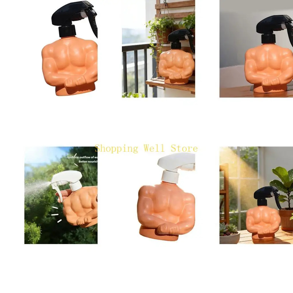 KX4B Professional Plant Sprayer Creative Bodybuilder Shaped Watering Pot For Gardening Car Wash Home Cleaning