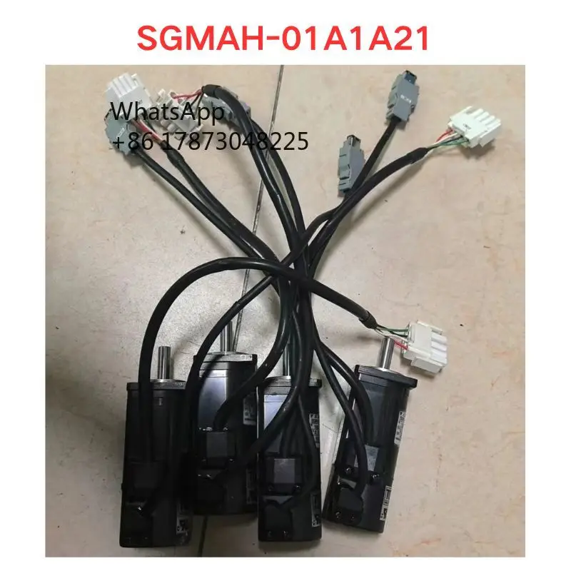 Gebruikte SGMAH-01A1A21 elektrische machines Functionele test OK