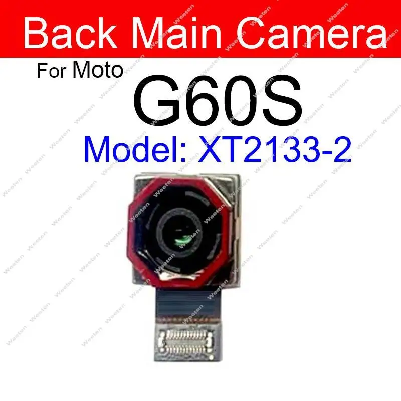 Rear Main Front Camera For Motorola MOTO G10 G20 G30 G50 G60 G60S 5G Front Selfie Falcing Back Main Depth Camera Module