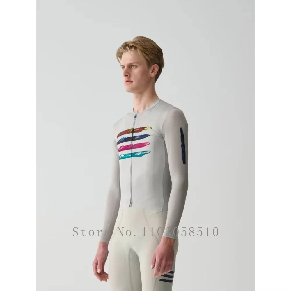 

Men Bicycle Clothes Racing Cycling Jersey Set Summer Outdoor Road Bike Long distance comfort Cycling Clothing Mtb Sport Wear