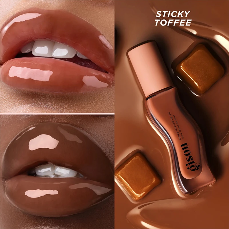 Gisou Hydraterende Geglazuurde Pruim Lippenbalsem Lipolie Glans Verzorging Van De Lippen Benetitnt Voor Lippen Plumping Exfoliërende Plumping Gloss