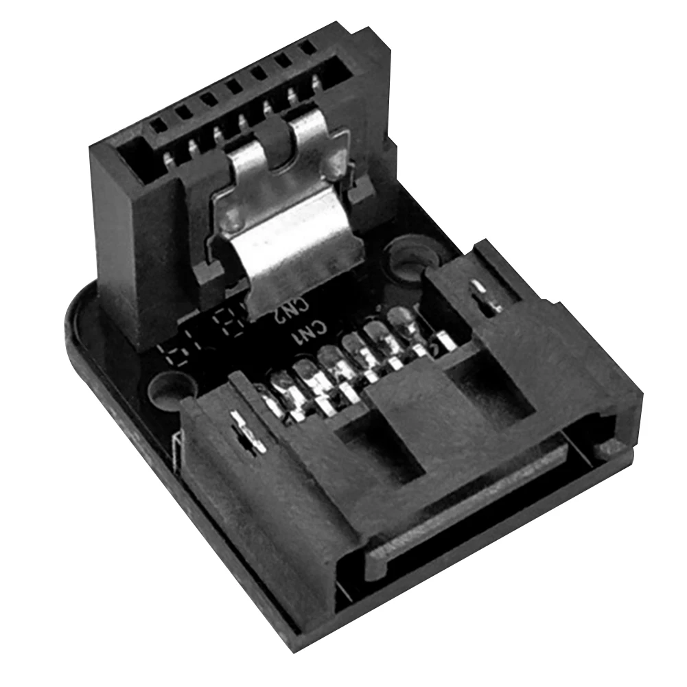 

SATA 7Pin Female To 7pin Male Adapter 90 Degree Angle Elbow Adapter 6Gbps Up /Down Mainboard Motherboard for Desktops SSD HDD