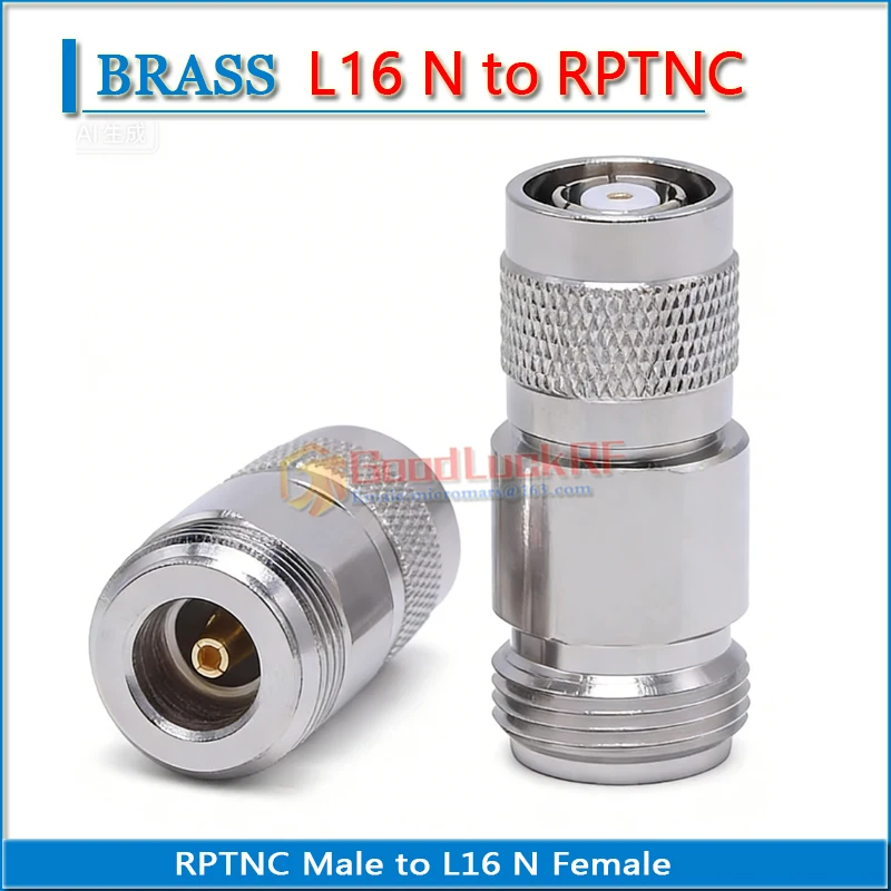 

RP-TNC RPTNC RP TNC Male to L16 N Female Plug Copper 50ohm Straight RF Connector Adapters Antenna