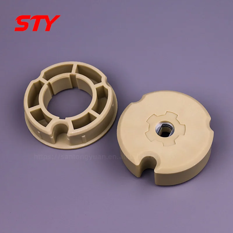 

10 шт., производство моторизованных 45-мм моторных рулонных штор, аксессуары для штор, 90 мм, пластиковая трубка, адаптер с короной