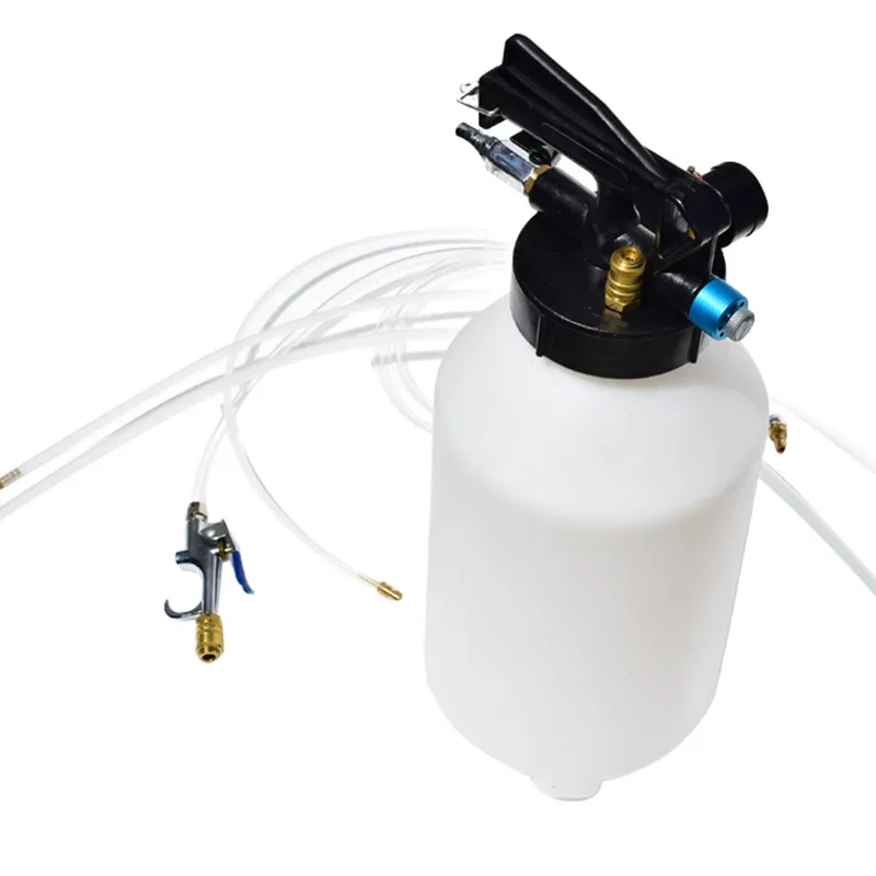 

Pneumatic gearbox oil changer, transmission cycle