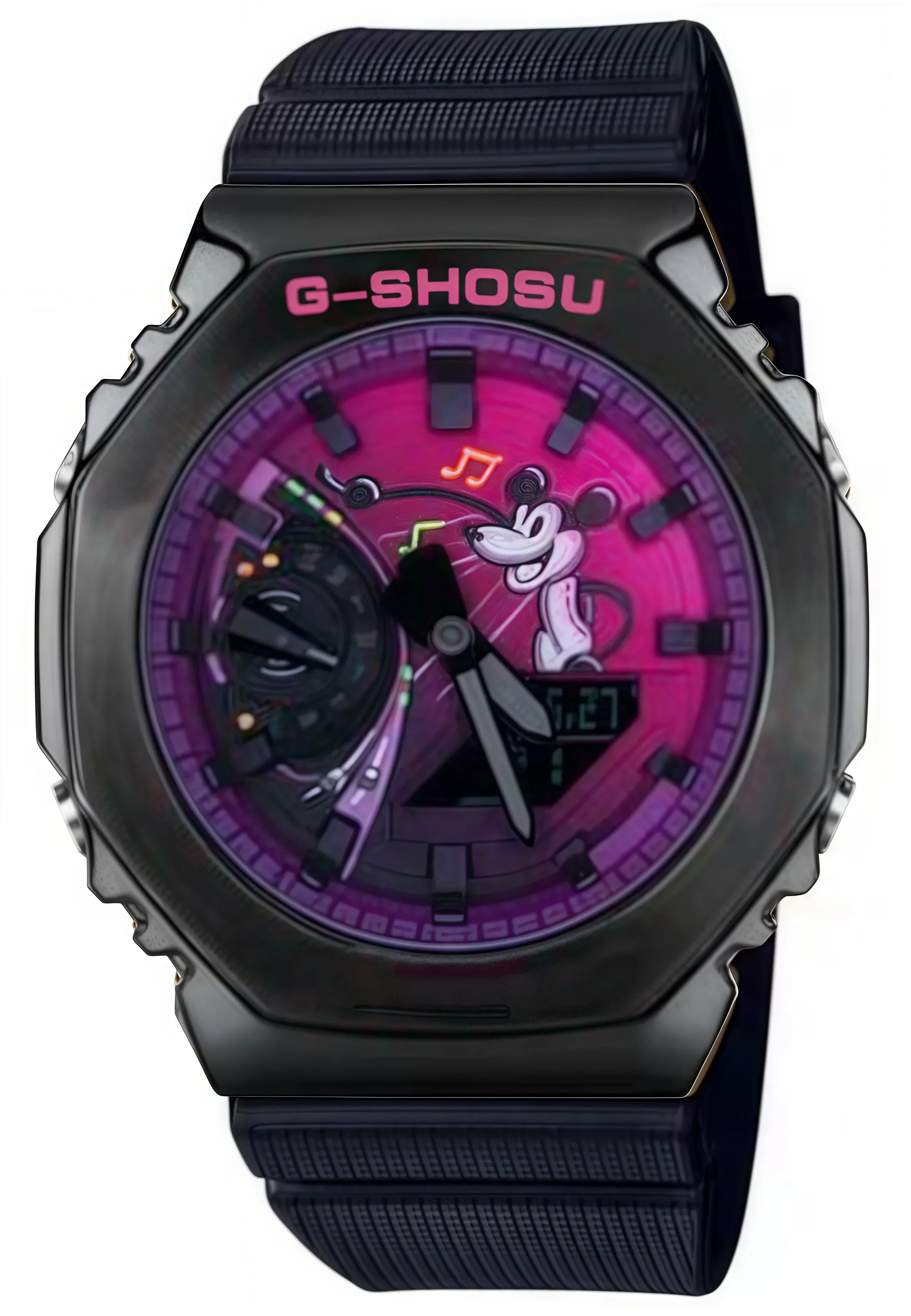 9898 مخزن الرياضة الإلكترونية للجنسين ووتش سبيكة الهاتفي التوقيت العالمي وظيفة كاملة LED العرض المزدوج السيارات الخفيفة للصدمات