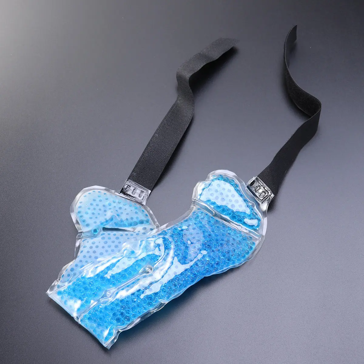 

1pc Cooling Gel Forehead Band Blue For Headache Toothache Relief Fast Cooling Patch Set Portable Long Lasting Pain Relief Health