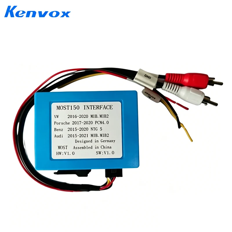 Car Stereo Radio Aux Optical Fiber Decoder Amplifier Most150 Box For Volkswagen vw Audi MIB.MIB2 Porsche PCM4.0 Benz NTG5.0