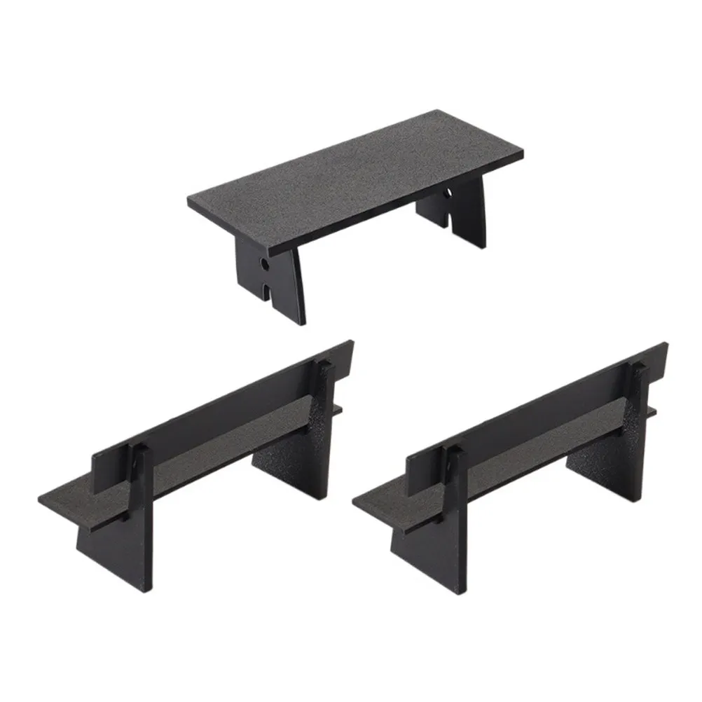 conjunto-de-moveis-para-casa-de-bonecas-em-miniatura-com-3-pecas-mesa-cadeira-e-banco-pretos-compactos-para-cenarios-criativos-de-design-de-interiores