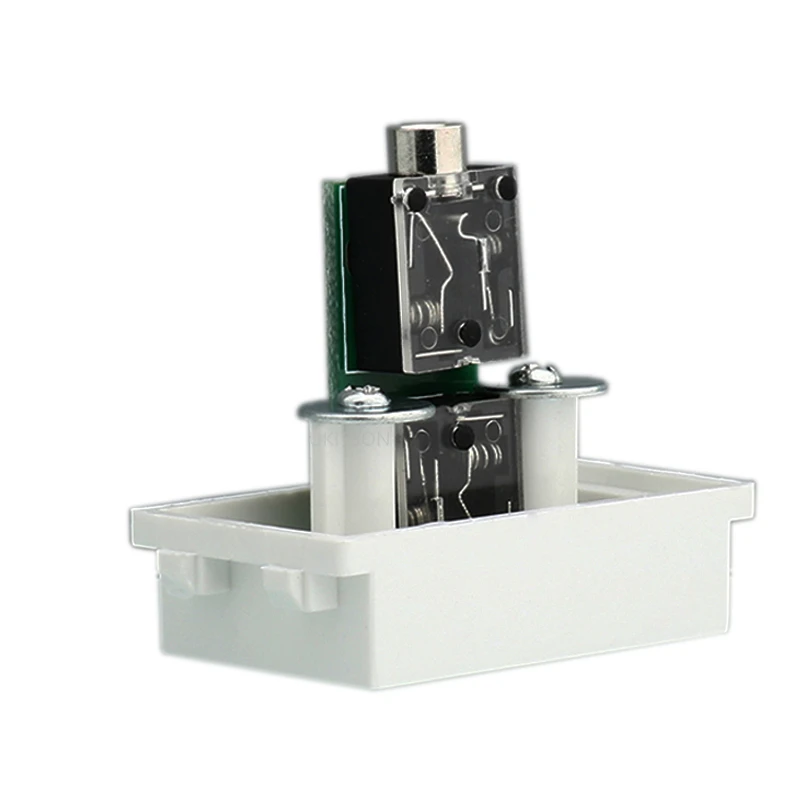 3.5มม.เสียงหูฟังสายหญิงพอร์ตเสียงตรงปลั๊กสล็อตซ็อกเก็ตแจ็คหูฟังอะแดปเตอร์โมดูลเชื่อมต่อ