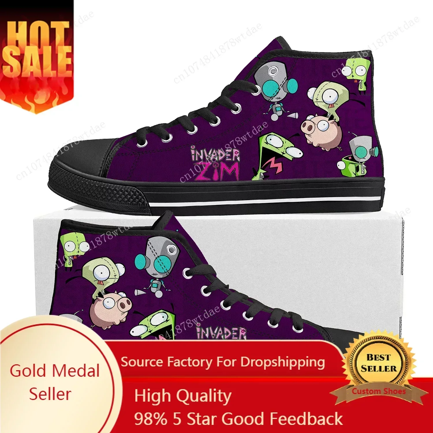 

Z-Zim High Top Sneakers Mens Womens Teenager L Lawliet High Quality Canvas Sneaker Anime Cartoon Manga Casual Custom Made Shoes