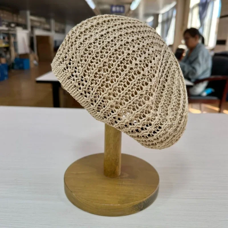 

Hat, Breathable Casual Woven Beret