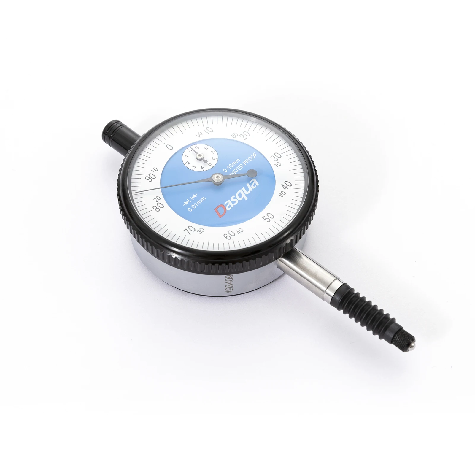 Dasqua 0-10mm Axial Runout Water Proof Dial Indicator Jeweled Bearings