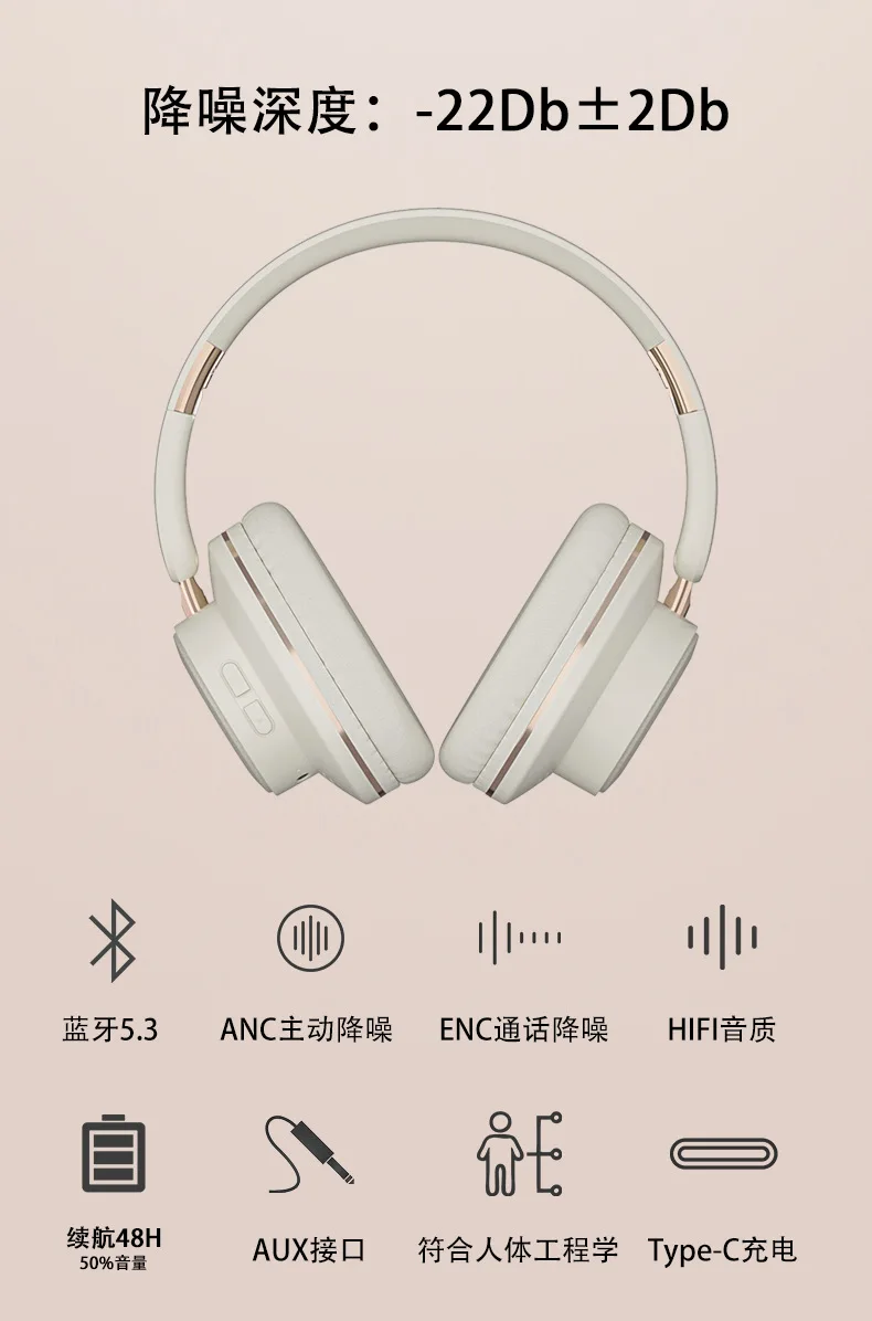 سماعة رأس بخاصية إلغاء الضوضاء، سماعة بلوتوث قابلة للطي، سماعة رأس لاسلكية دوارة للمكالمات الرياضية