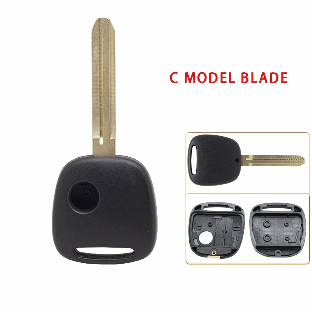 Xinyuexin-carcasa de repuesto para llave de coche, carcasa Fob para Mazda, Suzuki, mando a distancia, 1 botón, accesorios para coche