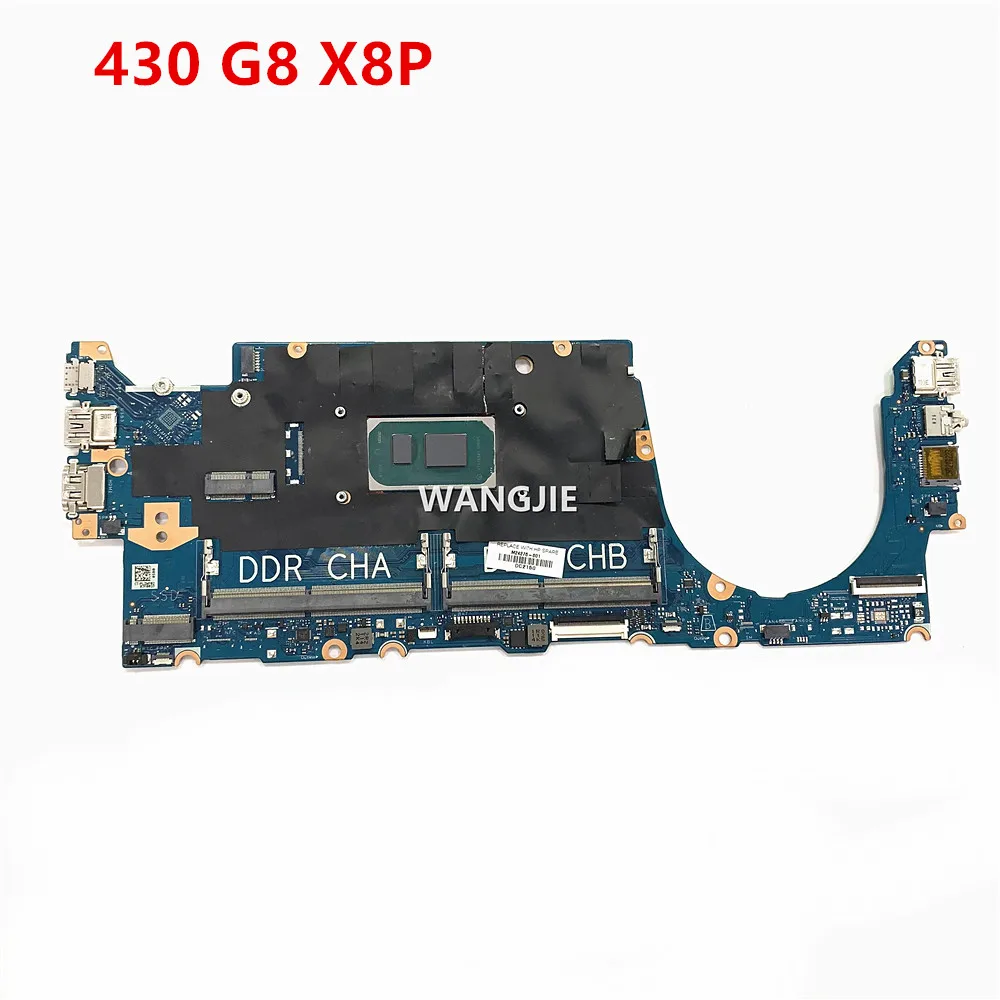 DA0X8PMB8F0 For HP ProBook 430 G8 Laptop Motherboard M24276-601 M24275-601 M24277-601 M24273-601 DDR4 100% Test OK