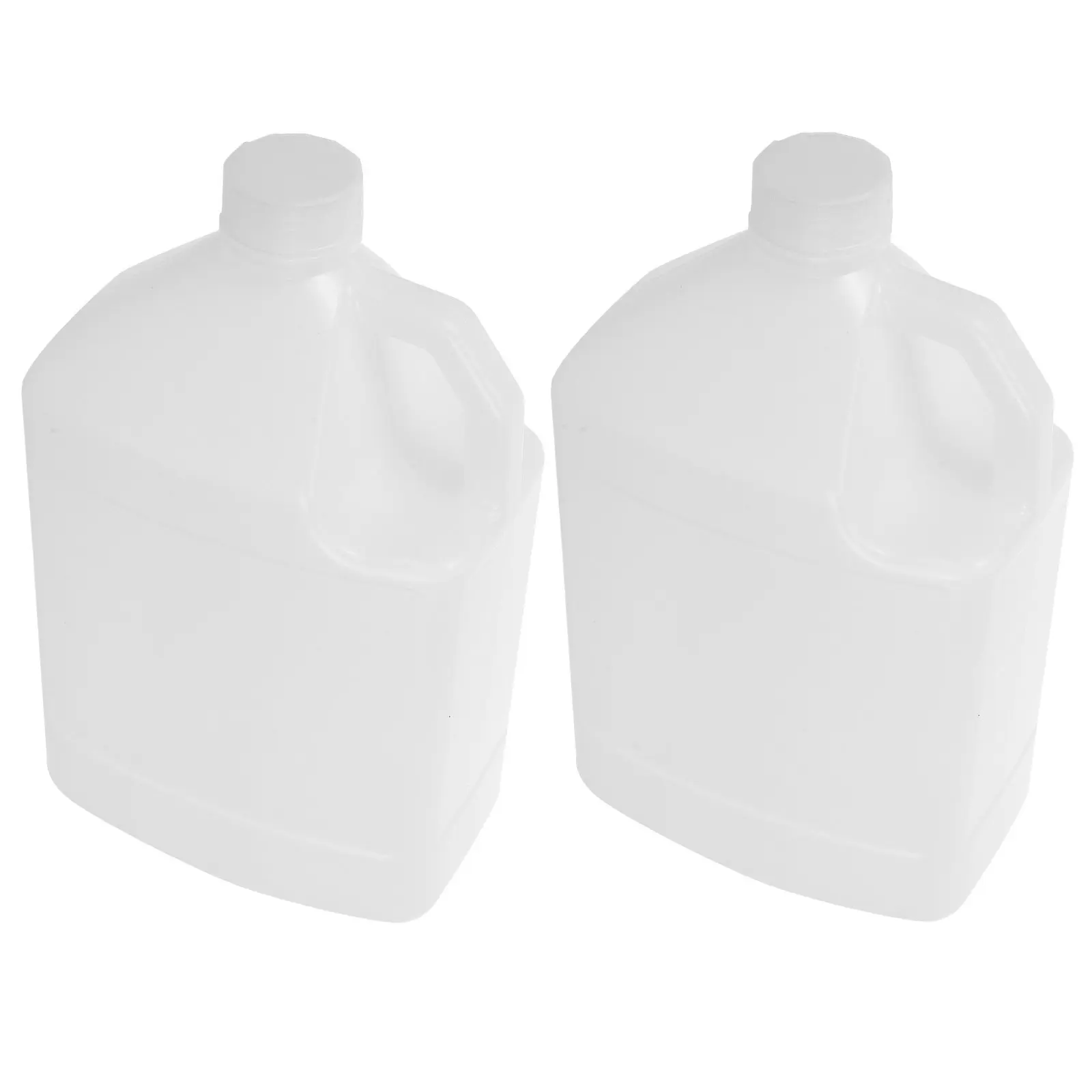 2 Stück 5L Chemikalien-Aufbewahrungsbehälter, Kunststoff-Flüssigkeitskanne für Klebstoffe, Reinigungsmittel, Seifenlösungen, auslaufsichere Versiegelung, seitlicher Griff, weiß