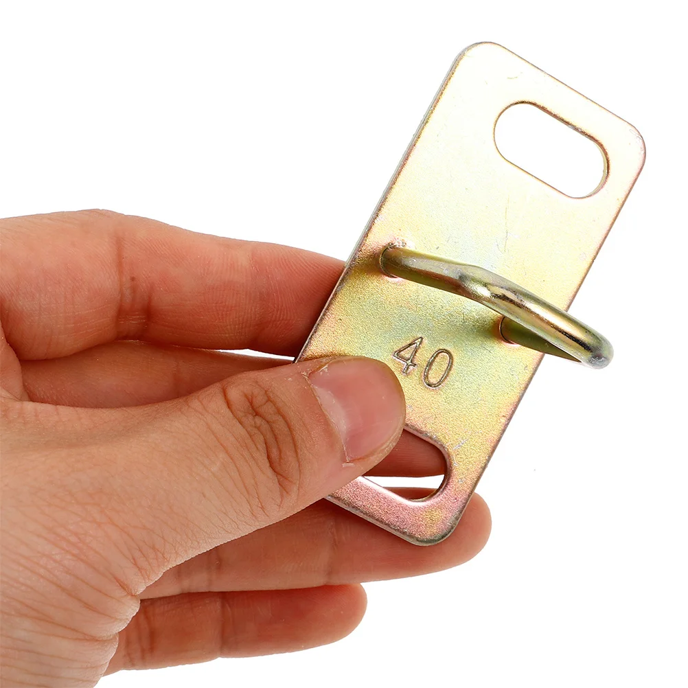 8Pcs Sturdy Electric Motorcycle Seat Lock Buckle Replacement Parts High Strength Metal Seat Lock Plate Set Motorcycle Hook