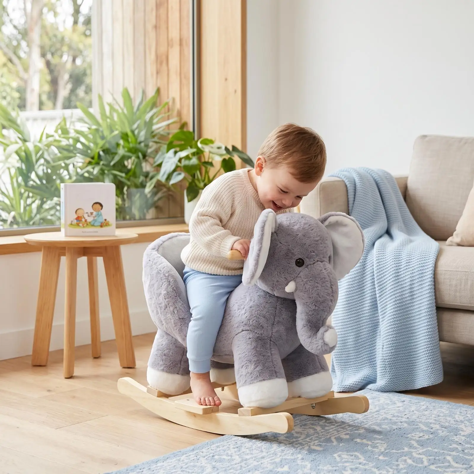 solid-wood-rocking-plush-seat-for-toddlers-soft-animal-body-easy-grip-handlebar-design
