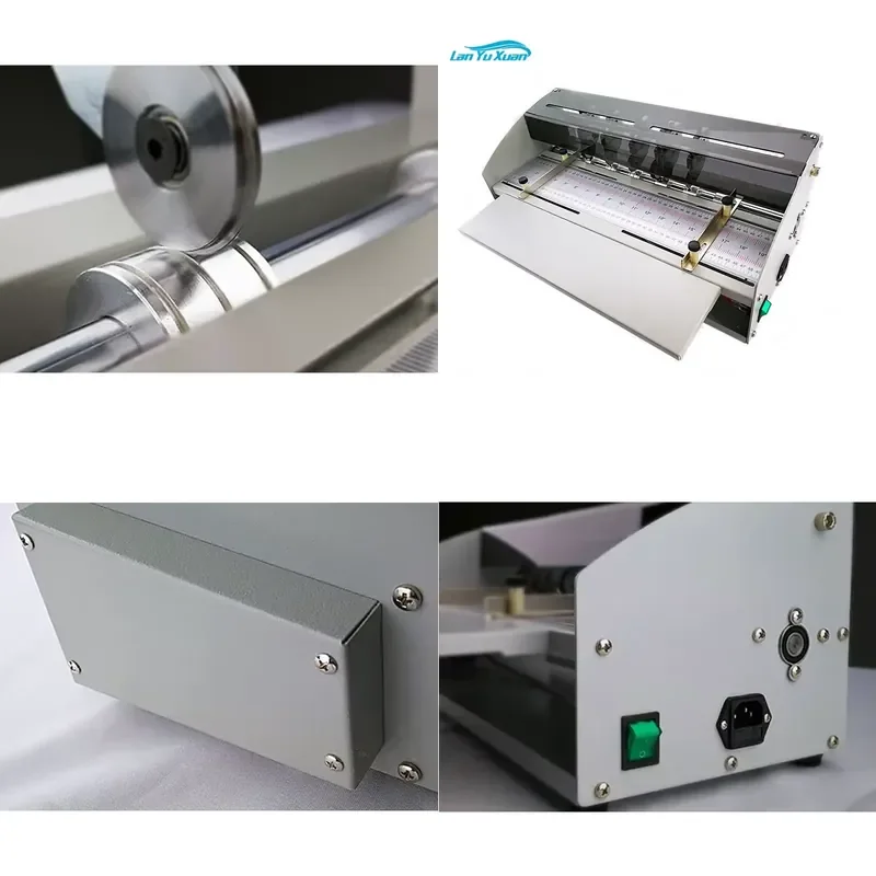 Brand For H500 Affordable price small electric a2 a3 paper 460mm creaser creasing perforating cutting machine