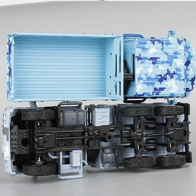 1/64 Classico Militare Camion Da Trasporto In Lega Modello di Auto Simulazione SH-CA30 Giocattolo Auto Ornamento Diecast In Miniatura Voiture Complementi Arredo Casa