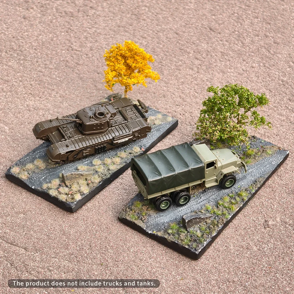 ฐานทรายสำหรับทำโมเดล DIY สำหรับฉากสงครามทหาร/ภูมิประเทศ/การจัดแสดง/กัน-ดัม/เกมบนโต๊ะ/ภูมิทัศน์