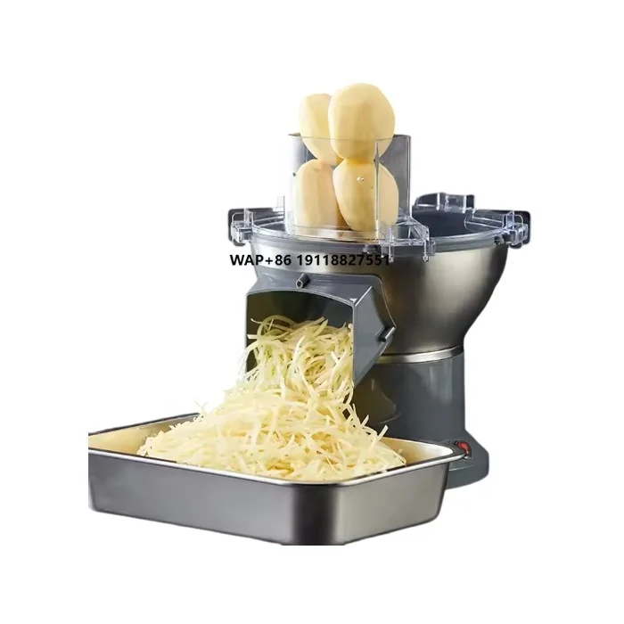 Aihe Multi-Functional Stainless Steel Motor Carrot Shredding Dicing Machine Commercial Vegetable Fruit Slicer Eco-Friendly Best