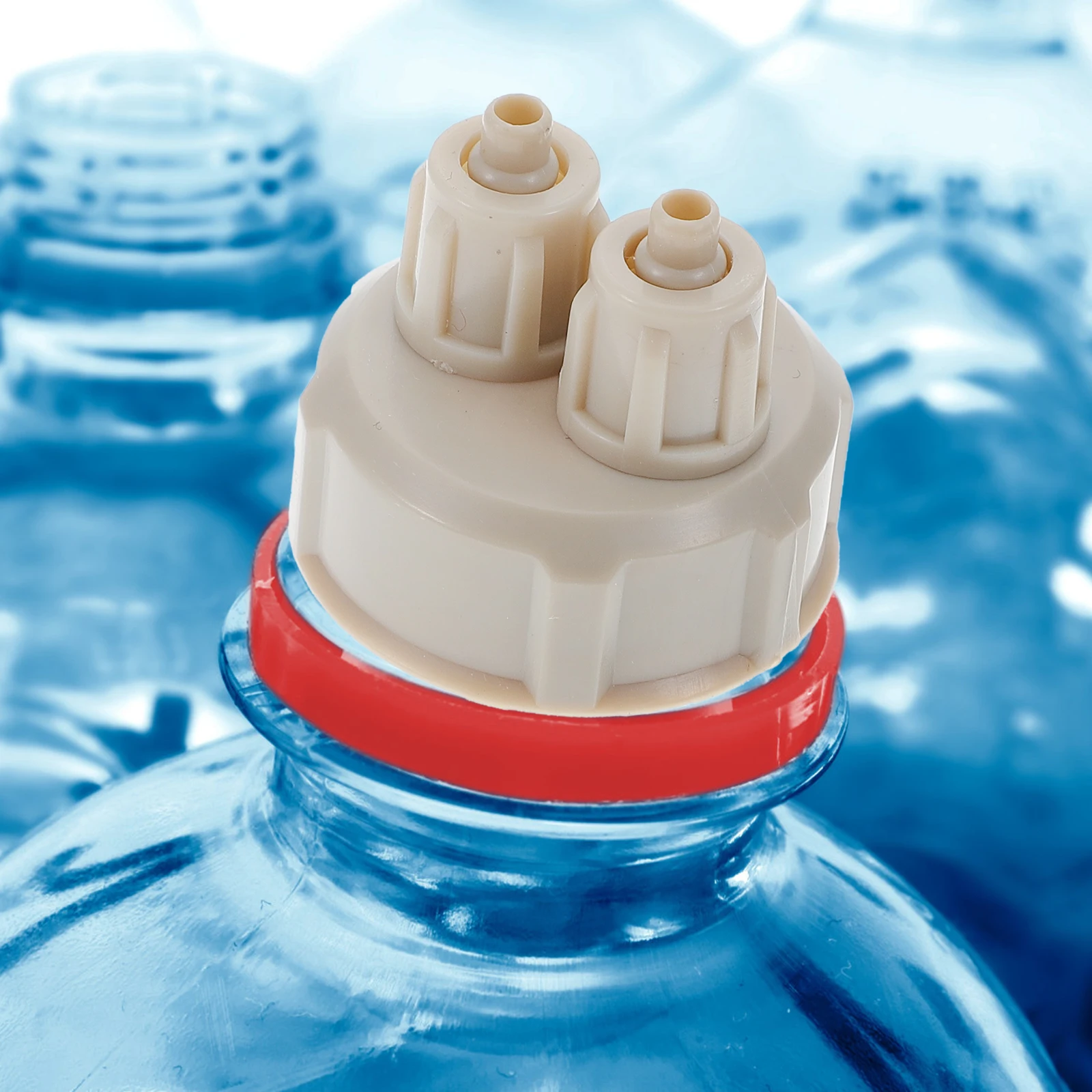 

6pcs CO2 Bottle Caps Diffuser Aquarium Air Reactor Pipe Supplies Travel Carbon Dioxide Generator Sturdy Sealed High