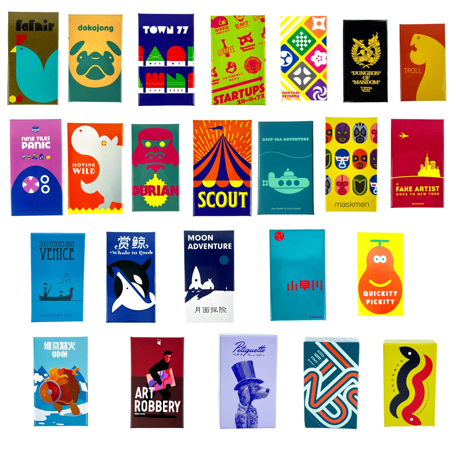 ألعاب الطاولة للحفلات الليلية هدية ممتعة كشاف، بدء التشغيل، تاون77، موفينج وايلد، مغامرة البحر العميق، دوكوجونج، هدايا تذكارية من البندقية #1