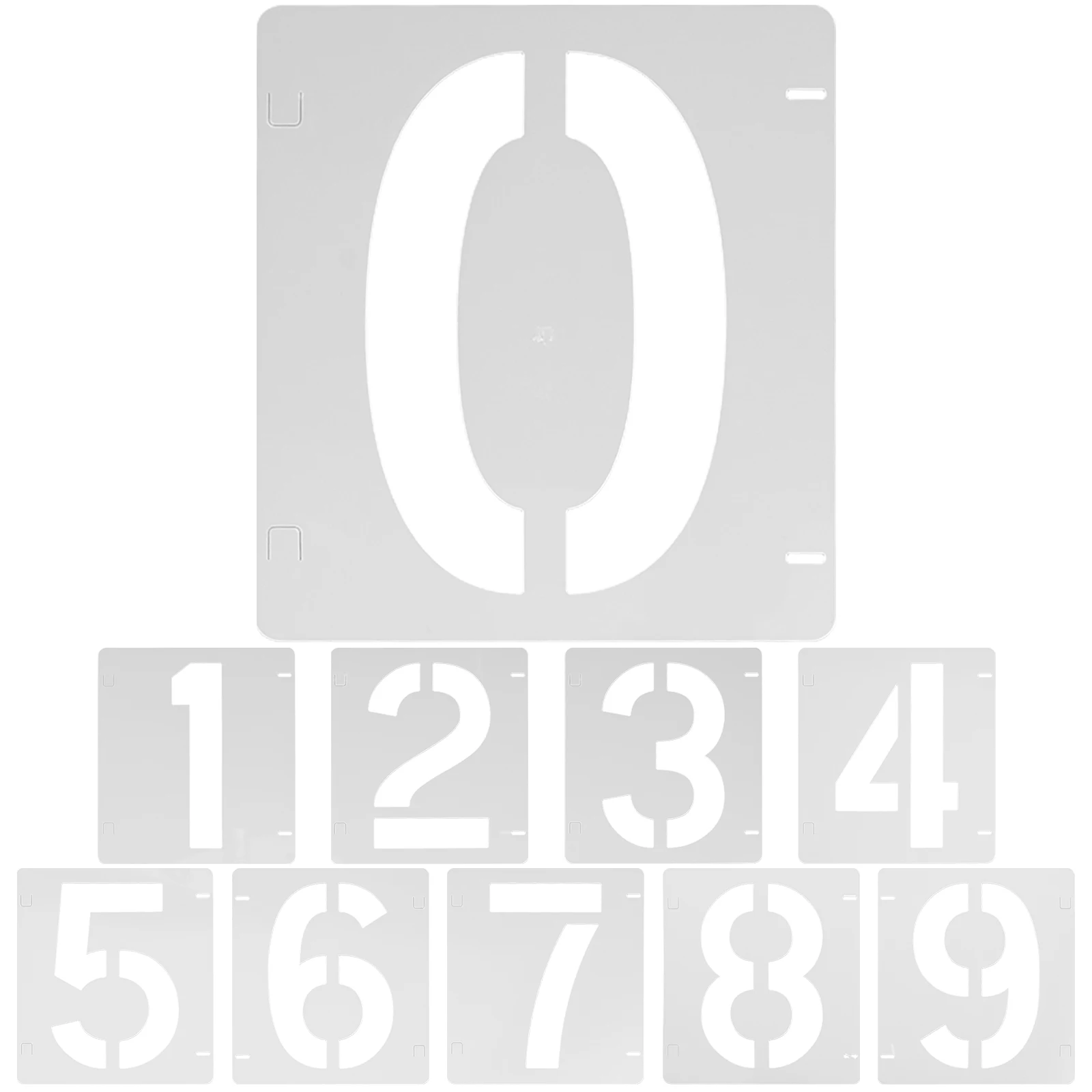 عدد للإستنسل البلاستيكي على طراز المزرعة، قوالب رسم متعددة الاستخدامات، علامات خشبية، لوحة استنسل لديكور المنزل #5