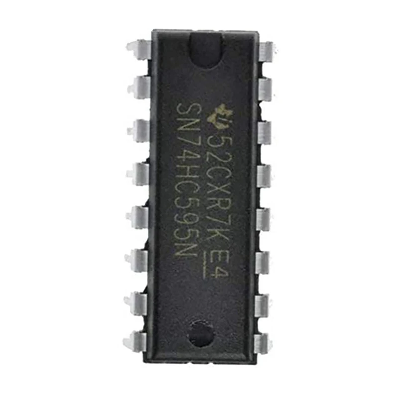 10PCS IC 74HC595 74HC595N SN74HC595N DIP-16 Logic-Shift Register HOT