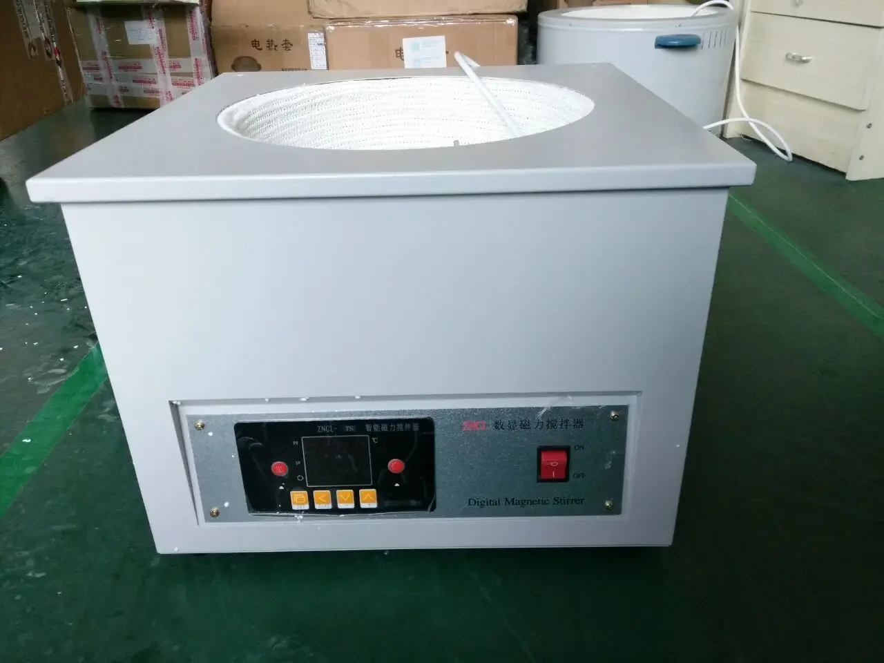 ZNCL-TS-20L Laboratory high temperature heating Equipment  Chemical Chemistry Heating mantle Magnetic stirrer Bar  Distillation