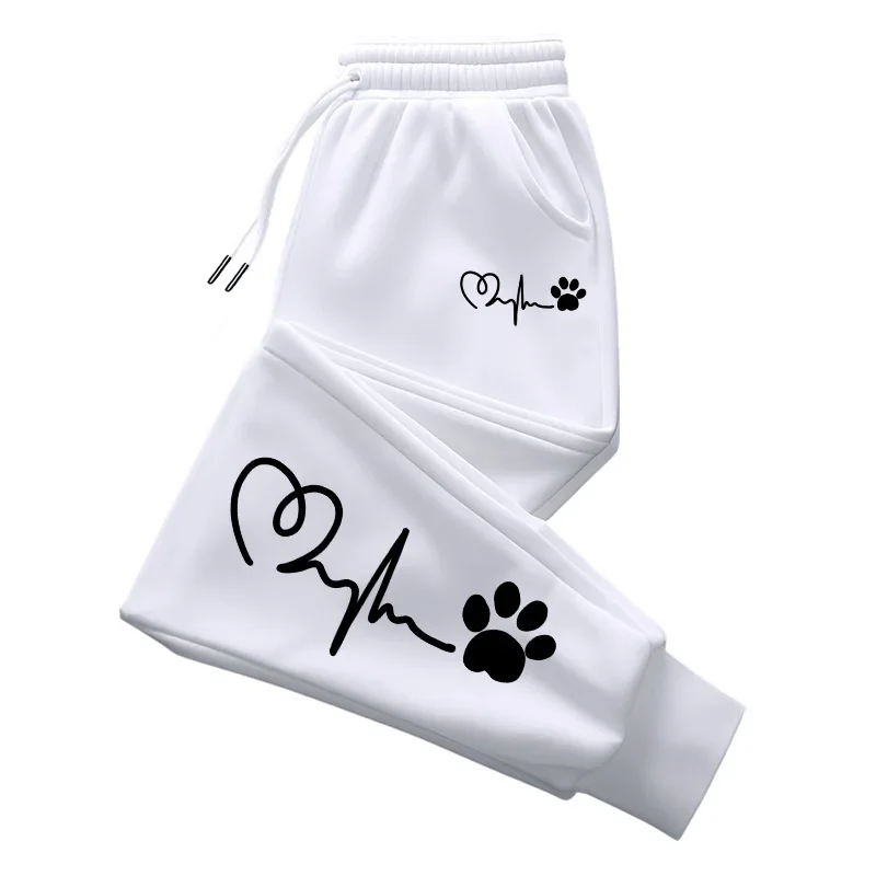 عارضة المرأة Sweatpants الأزياء الطباعة السراويل في الهواء الطلق الركض السراويل الرياضية اليومية مكتب المنزل الشارع السراويل امرأة الملابس