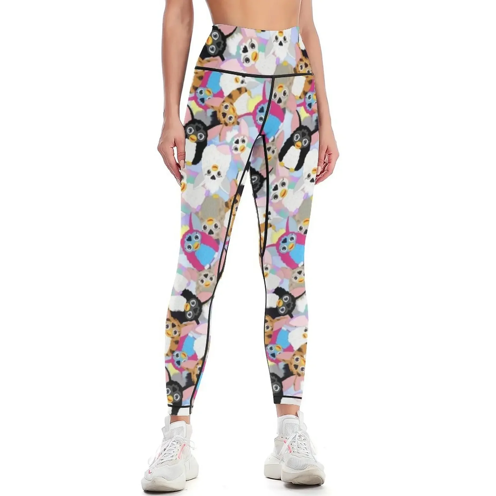 

So Many Furbies Leggings harem pants Legging sport Tight fitting woman gym womans Womens Leggings